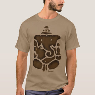 Ganesh Brown T-Shirt