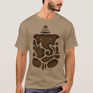 Ganesh Brown T-Shirt