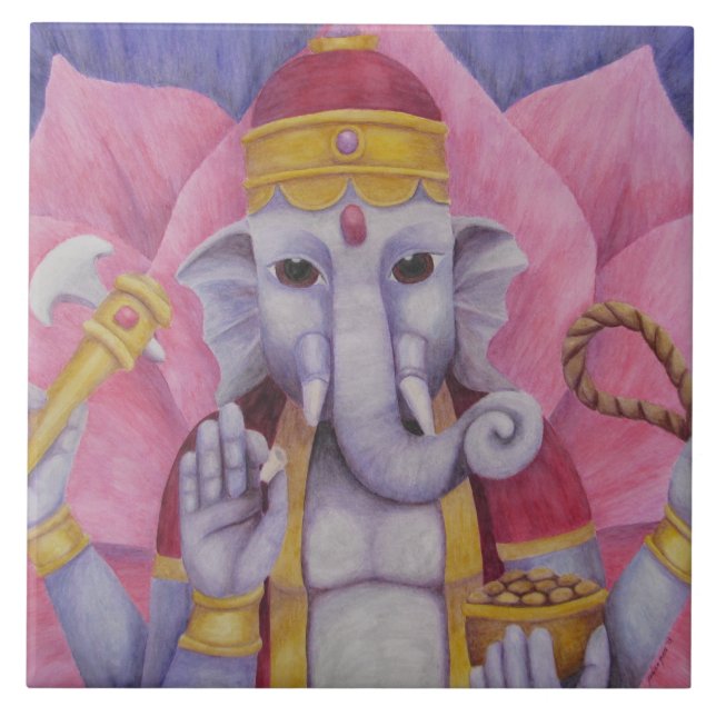 Ganesh Ceramic Tile (Front)