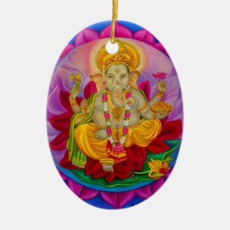 Ganesh Ceramic Tree Decoration