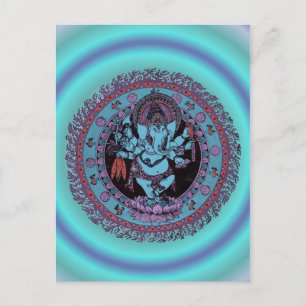 Ganesh Dancer Postcard