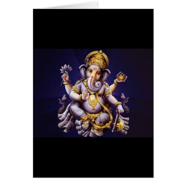 Ganesh Ganesha Hindu India Asian Elephant Deity (Front)