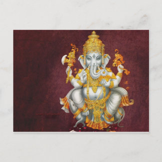 GANESH GLORY POSTCARD