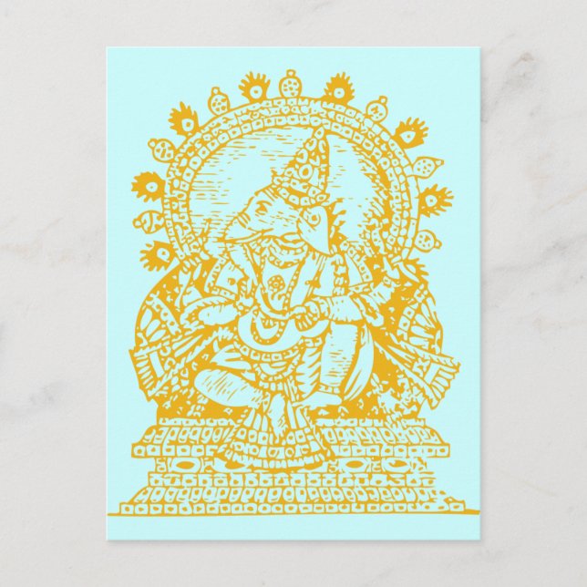Ganesh: God of Success Postcard (Front)