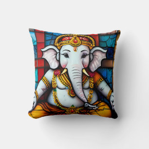 Ganesh Indian God Deity  Cushion