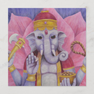 Ganesh Invitation or Flat Card