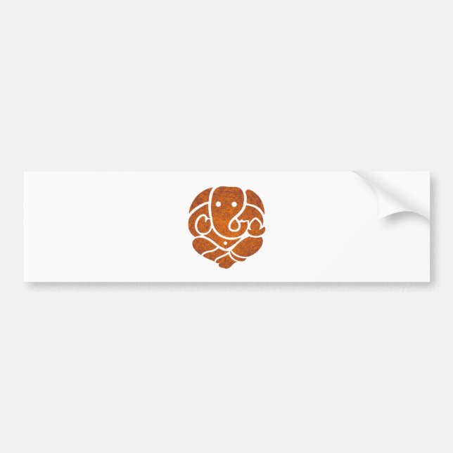 GANESH OF LIFE BUMPER STICKER (Front)