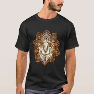 Ganesh Ohm Yoga Third Eye Isha Hindu Linga 7 T-Shirt