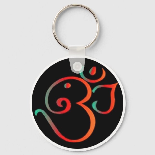 Ganesh Om Key Ring (Front)