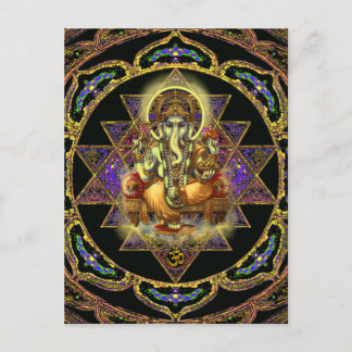 Ganesh - Remover of Obstacles Postcard