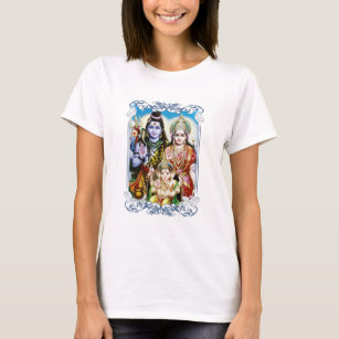 Ganesh, Shiva and Parvati, Lord Ganesha, Durga T-Shirt
