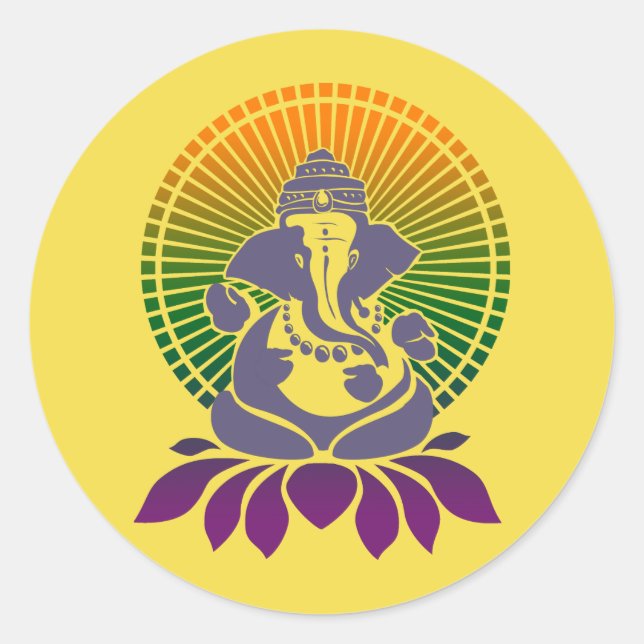 Ganesh sticker (Front)