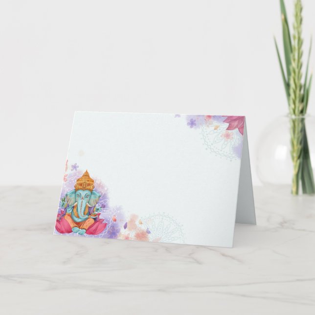 Ganesh Thank You Card (Front)