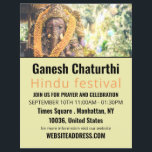 Ganesh the Hindu God, Hindu Event Advertising Flyer<br><div class="desc">Ganesh the Hindu God,  Hindu Event Advertising Flyers By The Business Card Store.</div>