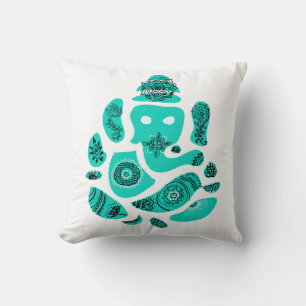 Ganesh Throw Cushion