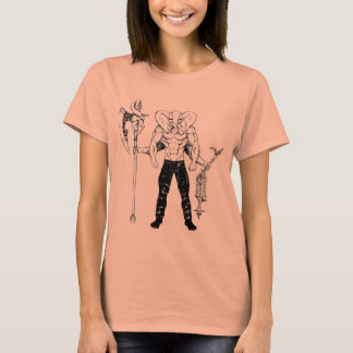 Ganesh Warrior Over-Sized Women's Crop Top