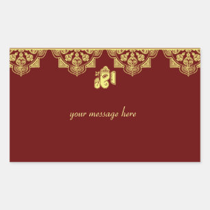 Ganesh Wedding Stickers