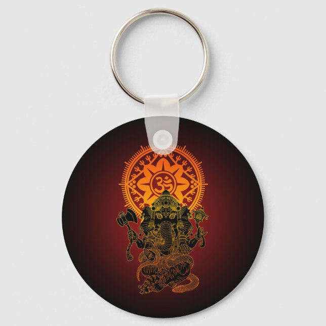 Ganesha 02 key ring (Front)