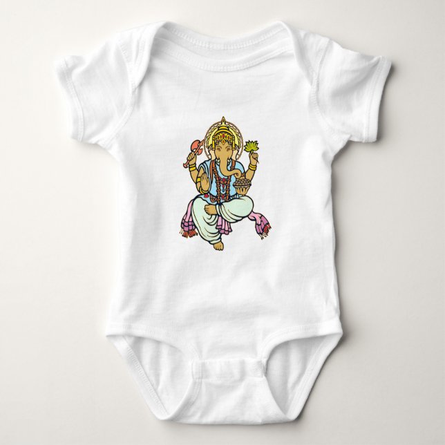 Ganesha Baby Bodysuit (Front)