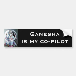 Ganesha Bumper Sticker - Version 9