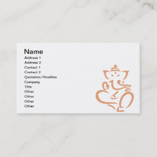 Ganesha Business Card