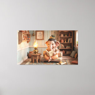 Ganesha Canvas Print