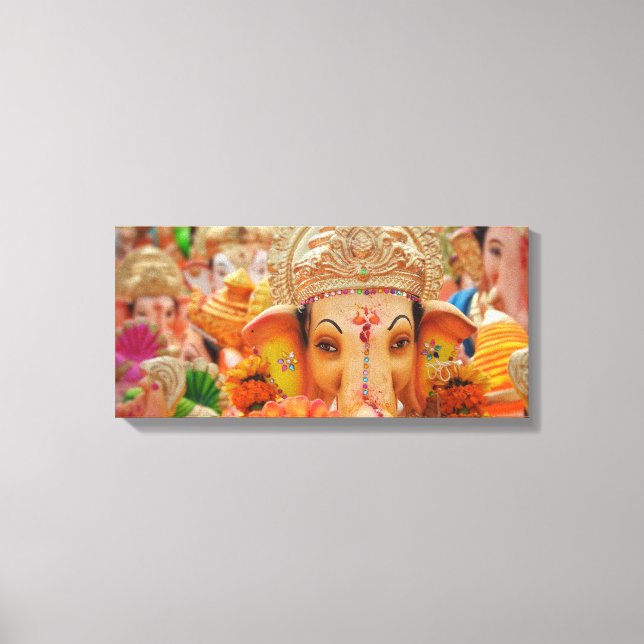 Ganesha Canvas Print (Front)