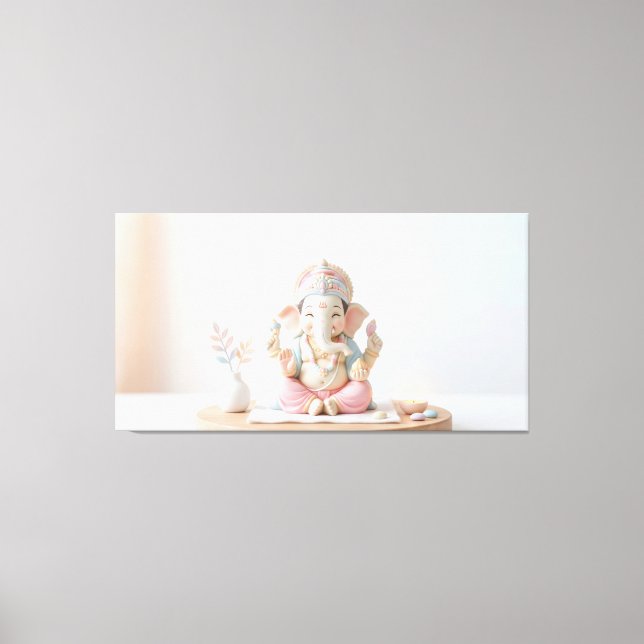 Ganesha Canvas Print (Front)
