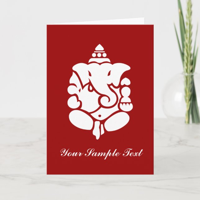 Ganesha Card (Front)