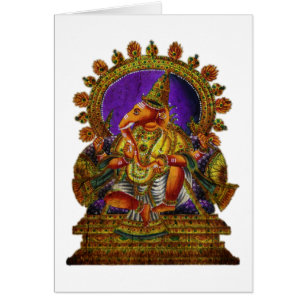Ganesha Deva antique   make your own background