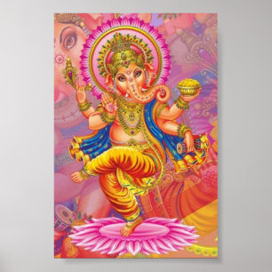 Ganesha Diosa Elefante Poster