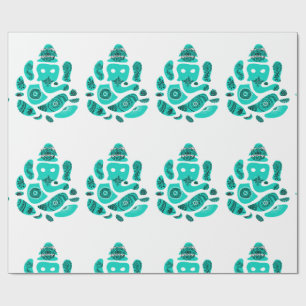 Ganesha Elepnat God  Wrapping Paper, 30 in x 6 ft Paper
