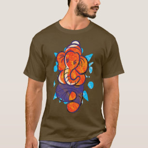 Ganesha Ganpati The Elephant God T T-Shirt