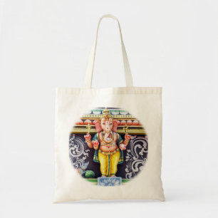 Ganesha God Statue Tote Bag