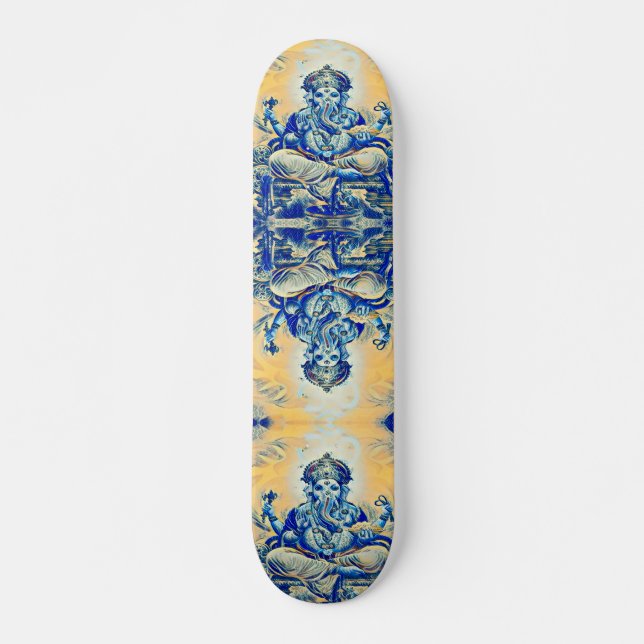 Ganesha Great Wave Legend Element Custom Pro Board Skateboard (Front)