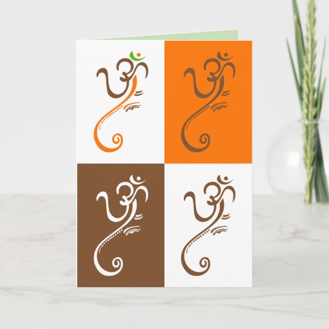 Ganesha greeting card (Front)