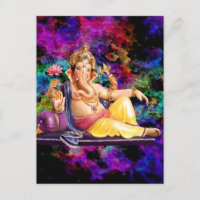 Ganesha Greeting Cards, Stickers, Postcards