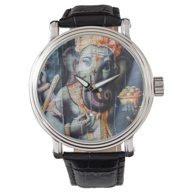 Ganesha Hindu elephant god of success Watch (Front)