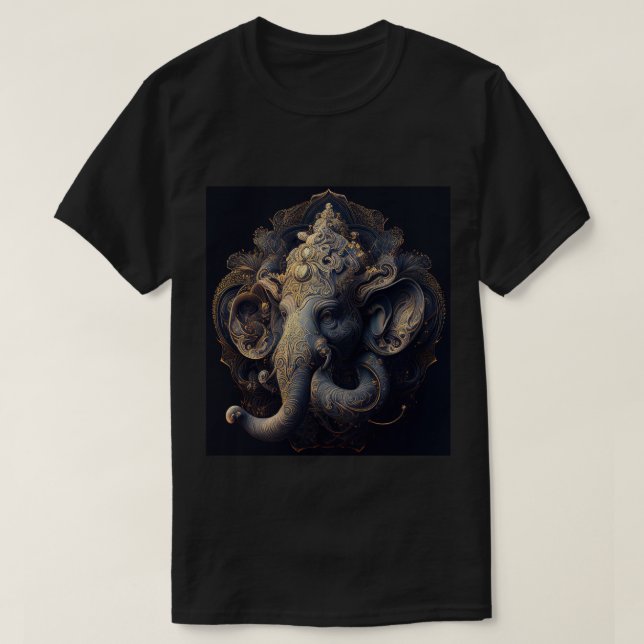 Ganesha Hindu God  T-Shirt (Design Front)