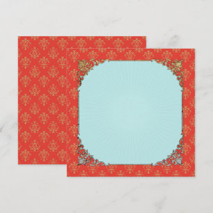 GANESHA Indian God - Invitation Card