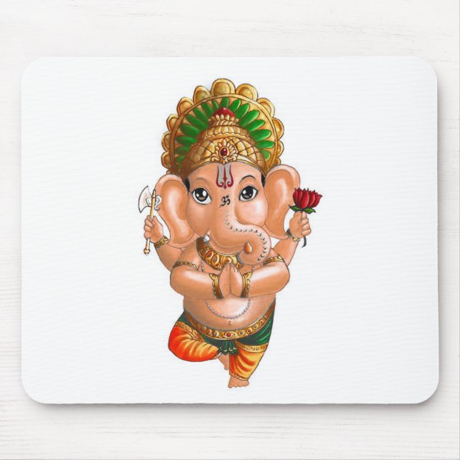 Ganesha Mouse Mat (Front)