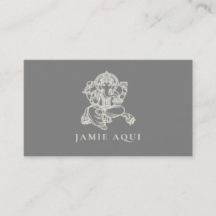 Ganesha Or Ganesh God Of Wisdom And Success Business Card