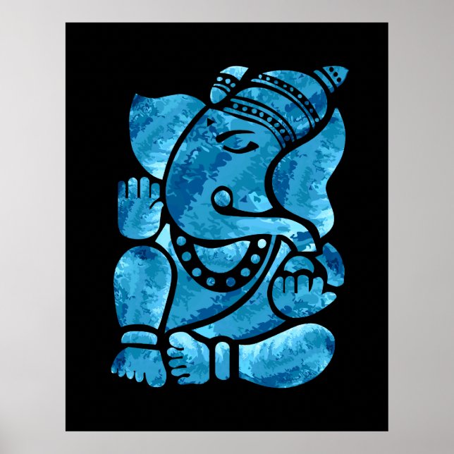 Ganesha Painting Poster (Front)