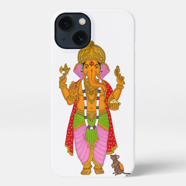 Ganesha Phone Cover, Phone Case & Keyring Design (Back)