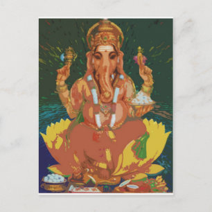 Ganesha Postcard
