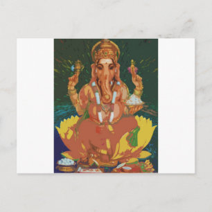 Ganesha Postcard