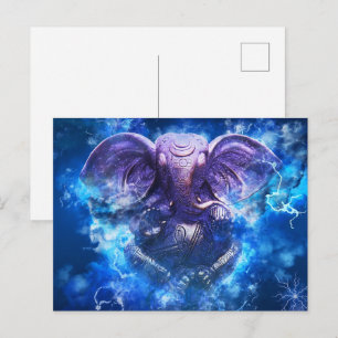 Ganesha  Postcard For Diwali