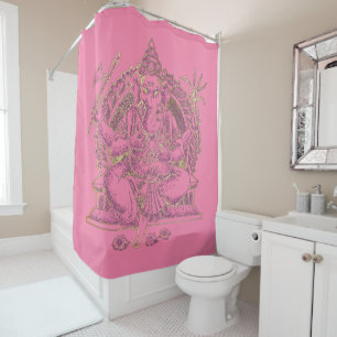 GANESHA - Shower Curtain