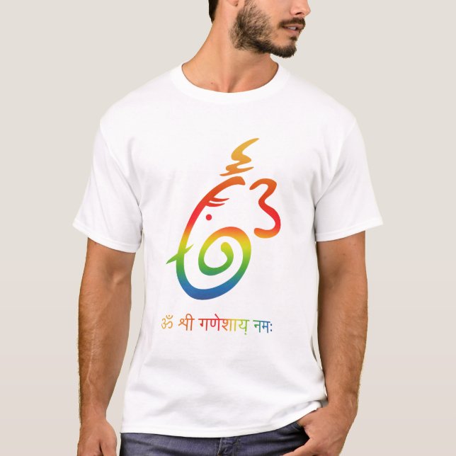 Ganesha Sign T-Shirt (Front)