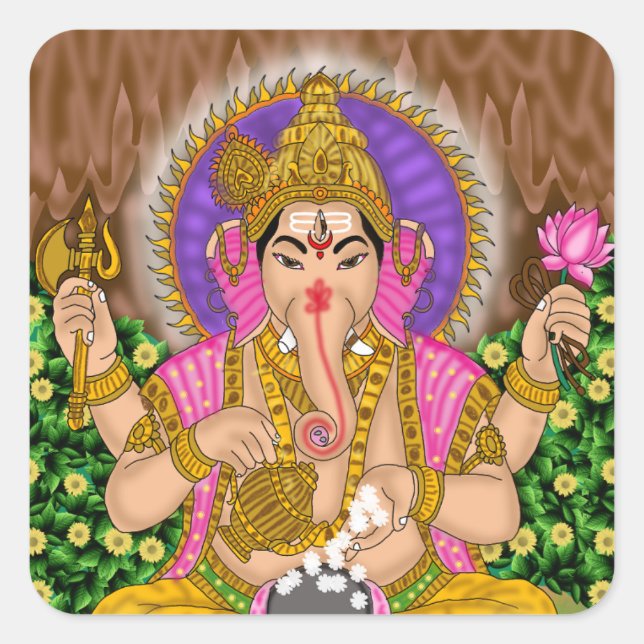 Ganesha Sticker (Front)